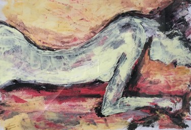Painting titled "plank" by Lali, Original Artwork