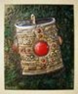 Peinture intitulée "Bracelet bérbère" par Mounira Lallali, Œuvre d'art originale