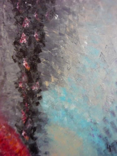 Pittura intitolato "Reflets" da Martine Lallement, Opera d'arte originale, Acrilico Montato su Telaio per barella in legno