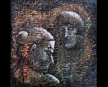 Peinture intitulée "Le Chant des Styrèn…" par Lam, Œuvre d'art originale