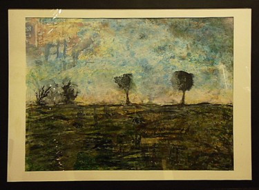 Painting titled "Arbre No3" by Lam, Original Artwork