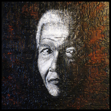 Malerei mit dem Titel "Nelson" von Lam, Original-Kunstwerk, Acryl