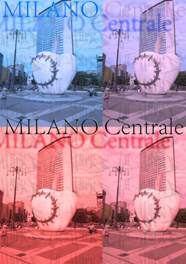 Digitale Kunst getiteld "Milano.jpg" door La-Marks, Origineel Kunstwerk, 2D Digital Work