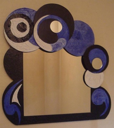 Peinture intitulée "Le monocle" par La Miss Cath, Œuvre d'art originale
