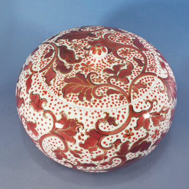 Escultura intitulada "千江月" por Lan Yue, Obras de arte originais, Cerâmica