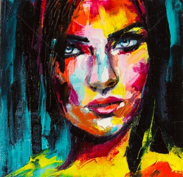 Картина под названием "Not so simple" - Lana Frey, Подлинное произведение искусства, Масло