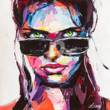 Картина под названием "Summertime" - Lana Frey, Подлинное произведение искусства, Масло