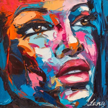 Картина под названием "Mist" - Lana Frey, Подлинное произведение искусства, Масло