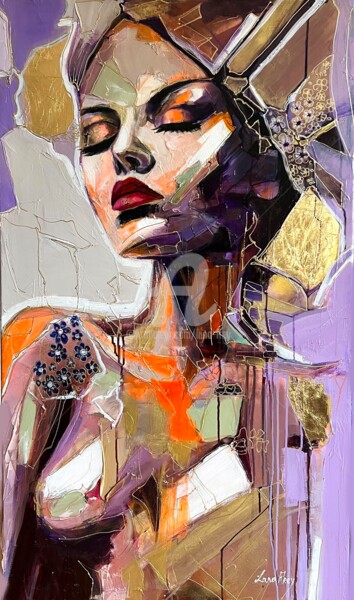 Pintura titulada "Irida" por Lana Frey, Obra de arte original, Acrílico