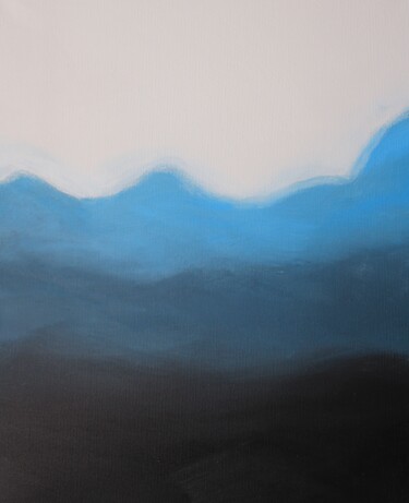 Peinture intitulée "Fog" par Lana Gerilovich, Œuvre d'art originale, Acrylique