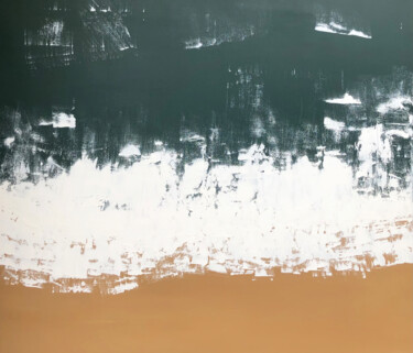 Картина под названием "Gold sand" - Lana Krainova, Подлинное произведение искусства, Масло