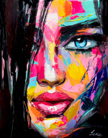 No hard feelings Painting titled "No hard feelings" by Lana Tikhonova, Original Art, Acrylic Mounted on Stretcher frame