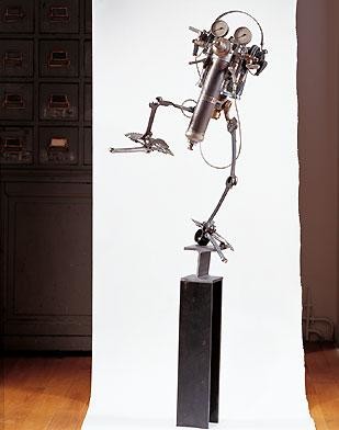 Sculpture intitulée "Zébulon" par Guillaume Lancelin, Œuvre d'art originale, Métaux