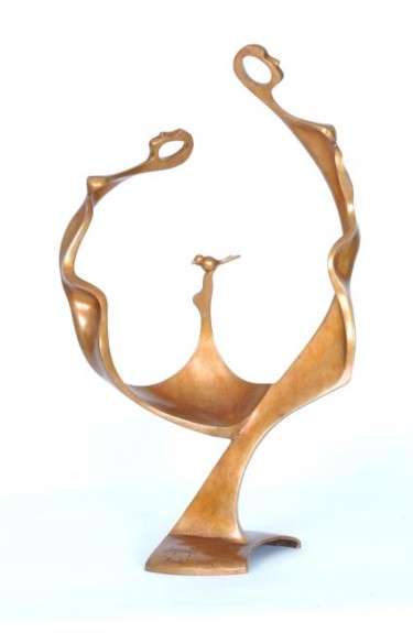 Sculpture titled "Ronde" by Jean-Louis Landraud, Original Artwork