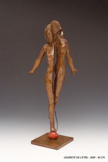 Sculpture intitulée "Légereté de l'être" par Jean-Louis Landraud, Œuvre d'art originale