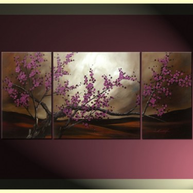 Painting titled "Plum Blossom" by Lang, Original Artwork, Other