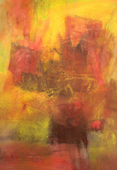 Painting titled "sans titre" by Langlet Fahrenheit, Original Artwork, Acrylic