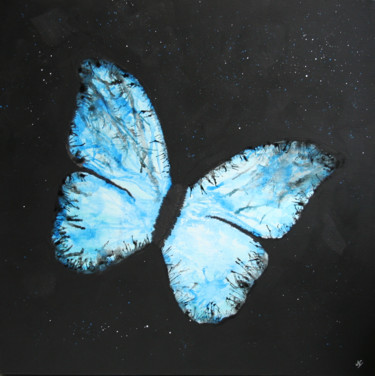 绘画 标题为“L'effet papillon 50…” 由Lany, 原创艺术品, 丙烯