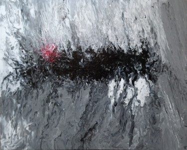Painting titled "Oxymore : L144" by Laou, Original Artwork, Acrylic