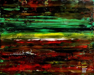 Painting titled "COP 26 : L318" by Laou, Original Artwork, Acrylic