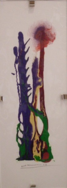 제목이 "fleur minérale"인 미술작품 Eveline Ghironi (khava)로, 원작, 기름