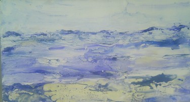 Painting titled "Submersion" by Eveline Ghironi (khava), Original Artwork, Other