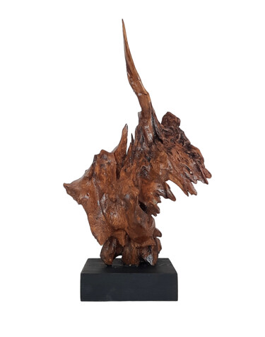 Sculpture titled "Tchaikovsky's Waltz" by Lara Shabelnik, Original Artwork, Wood