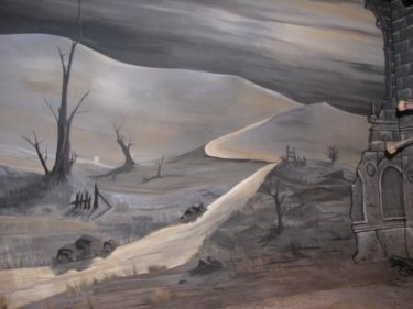 Peinture intitulée "Les Noces du ferbla…" par Lara Meissirel, Œuvre d'art originale