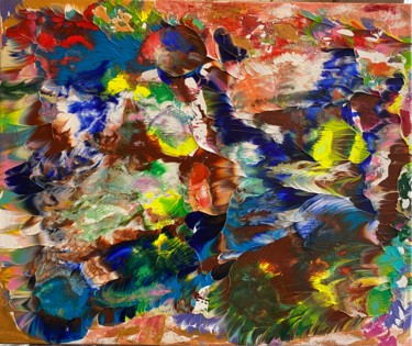 Картина под названием "Summer palette" - Larisa Bogdanova, Подлинное произведение искусства, Акрил