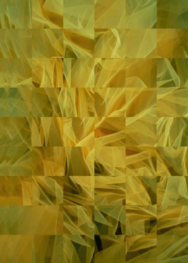 Digital Arts με τίτλο "Abstract yellow bac…" από Larisa Siverina, Αυθεντικά έργα τέχνης, Ψηφιακή ζωγραφική