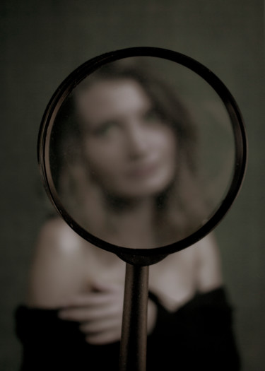 Photography titled "Under a magnifying…" by Larisa Siverina, Original Artwork, Non Manipulated Photography