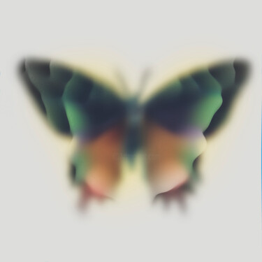 Digitale Kunst mit dem Titel "Butterfly" von Larisa Siverina, Original-Kunstwerk, Digitale Malerei