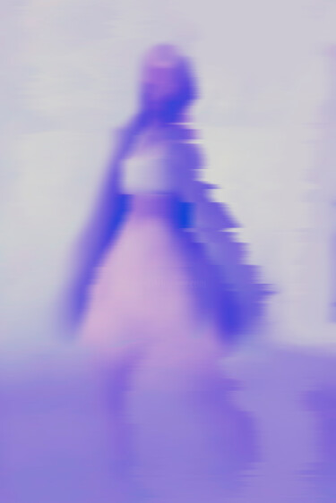 Фотография под названием "Female silhouette" - Larisa Siverina, Подлинное произведение искусства, Манипулированная фотография
