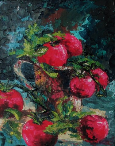 Картина под названием "Вкус лета" - Лариса Ткач, Подлинное произведение искусства, Масло