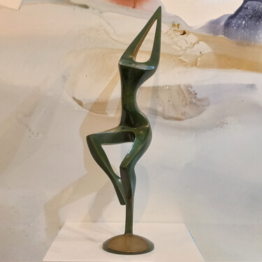 Sculptuur getiteld "Dancer Movement #1,…" door Larissa Smagarinsky, Origineel Kunstwerk, Bronzen