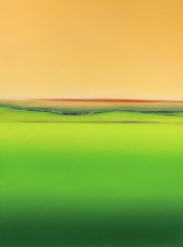 Картина под названием "DEEP INSIDE 29" - Larissa Uvarova, Подлинное произведение искусства, Масло Установлен на Деревянная р…