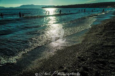 Photographie intitulée "Plage de La Ciotat…" par Shali Photographie, Œuvre d'art originale