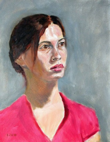 Peinture intitulée "Irena" par Herscovitch Larry, Œuvre d'art originale, Huile