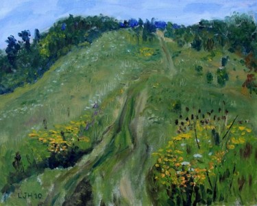 Painting titled "Don Valley Ravine M…" by Herscovitch Larry, Original Artwork, Oil