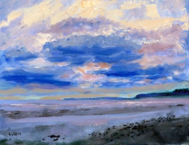 Schilderij getiteld "Clam Harbour Beach…" door Herscovitch Larry, Origineel Kunstwerk, Olie