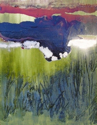 Painting titled "Grass" by Laetitialor, Original Artwork