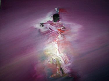 Картина под названием "DERVISH" - Jocelyne Iché, Подлинное произведение искусства, Акрил