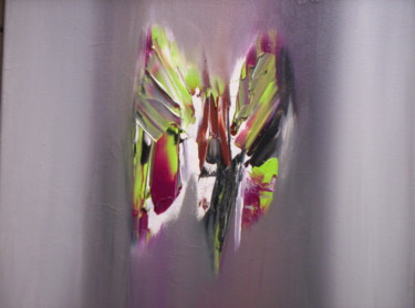 Painting titled "papillon2.jpg" by Jocelyne Iché, Original Artwork, Acrylic