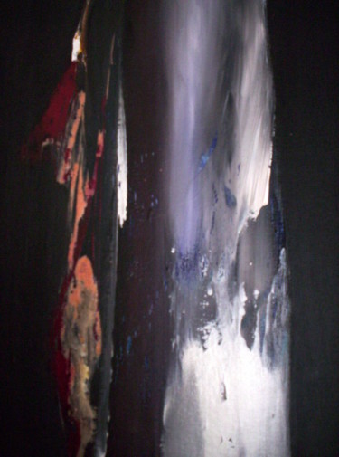 Painting titled "Tunnel" by Jocelyne Iché, Original Artwork, Acrylic