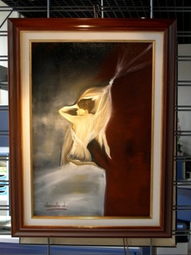 Pintura titulada "NAISSANCE DU CORPS" por Lauriane Laruelle, Obra de arte original, Oleo