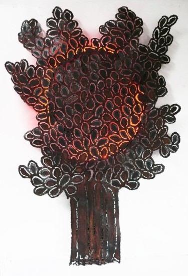 Sculpture titled "Mille et un arbres" by Lasco, Original Artwork