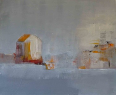 绘画 标题为“La maison” 由Patricia Garreau, 原创艺术品, 油