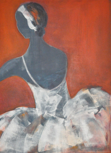 Peinture intitulée "Entrée en scène" par Patricia Garreau, Œuvre d'art originale, Acrylique