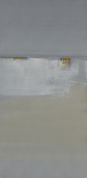 Malerei mit dem Titel "Grain-blanc.jpg" von Patricia Garreau, Original-Kunstwerk, Acryl