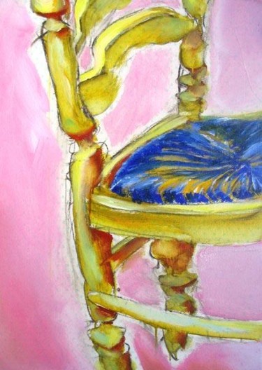 Peinture intitulée "chaise1" par Darius Laumenis, Œuvre d'art originale